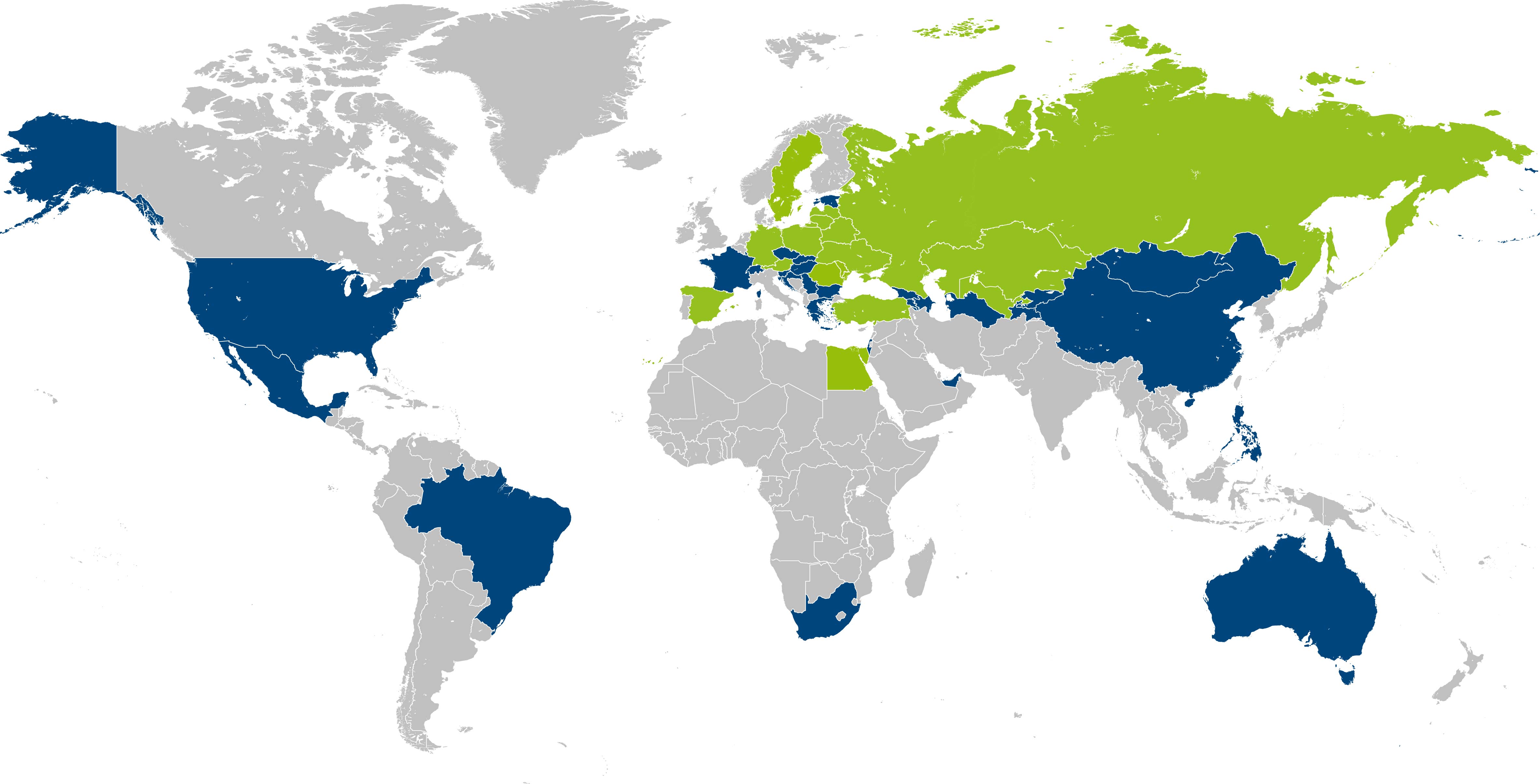 Bionorica worldmap